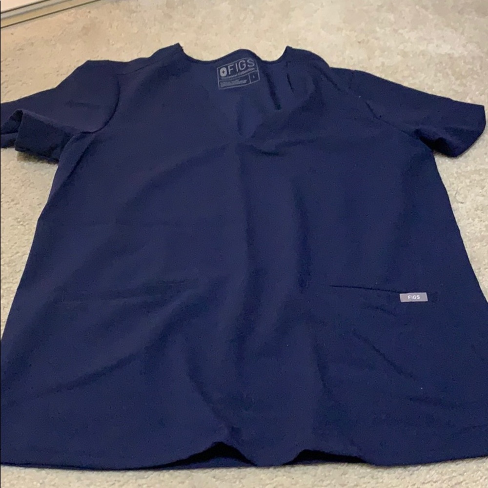 Figs Scrubs Large Top
